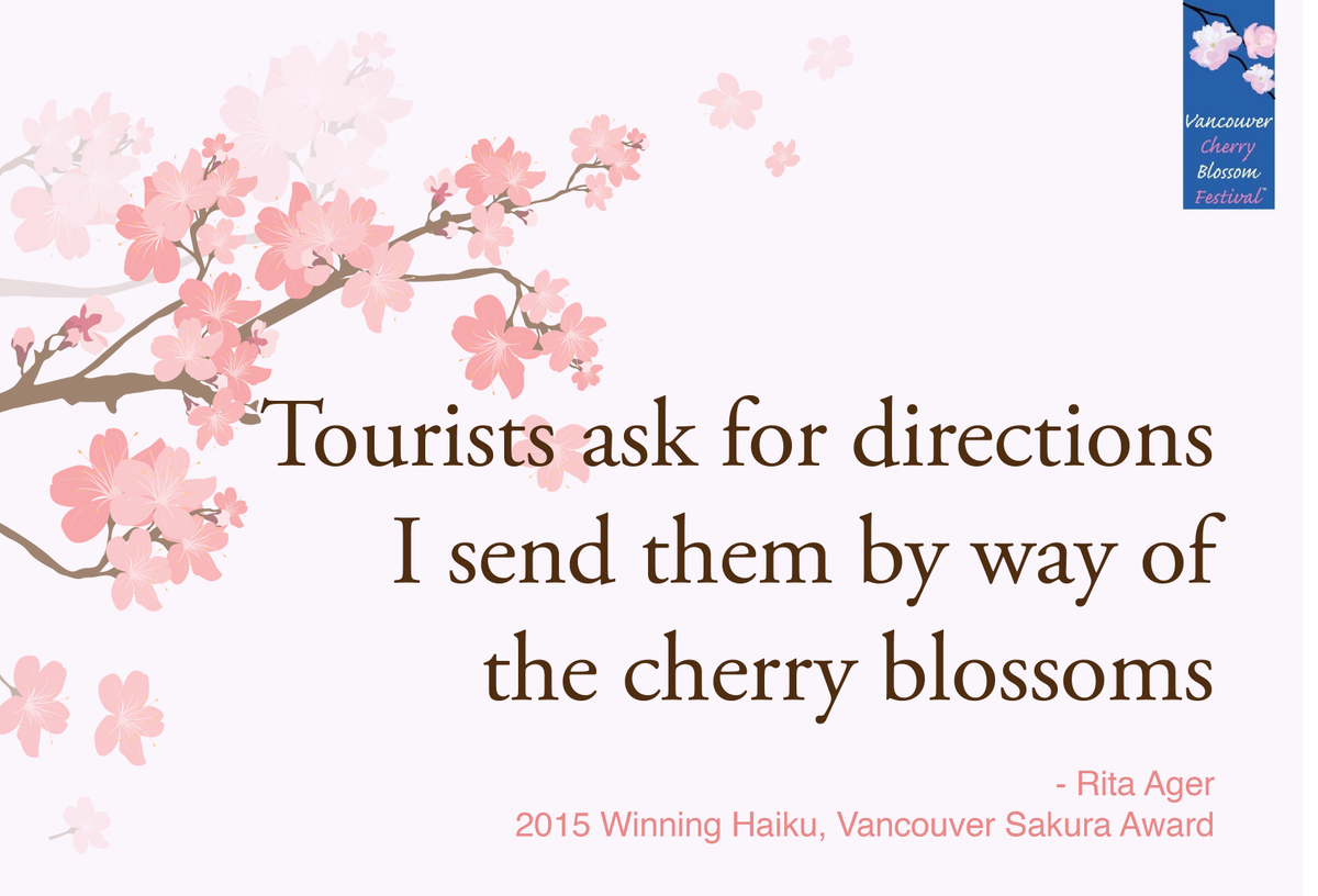 OfficialVCBF's tweet photo. #SundayHaiku by Rita Ager from Coquitlam, British Columbia, one of the #vcbf2015 Sakura Award-winning #haiku https://t.co/O1ESKspNEU