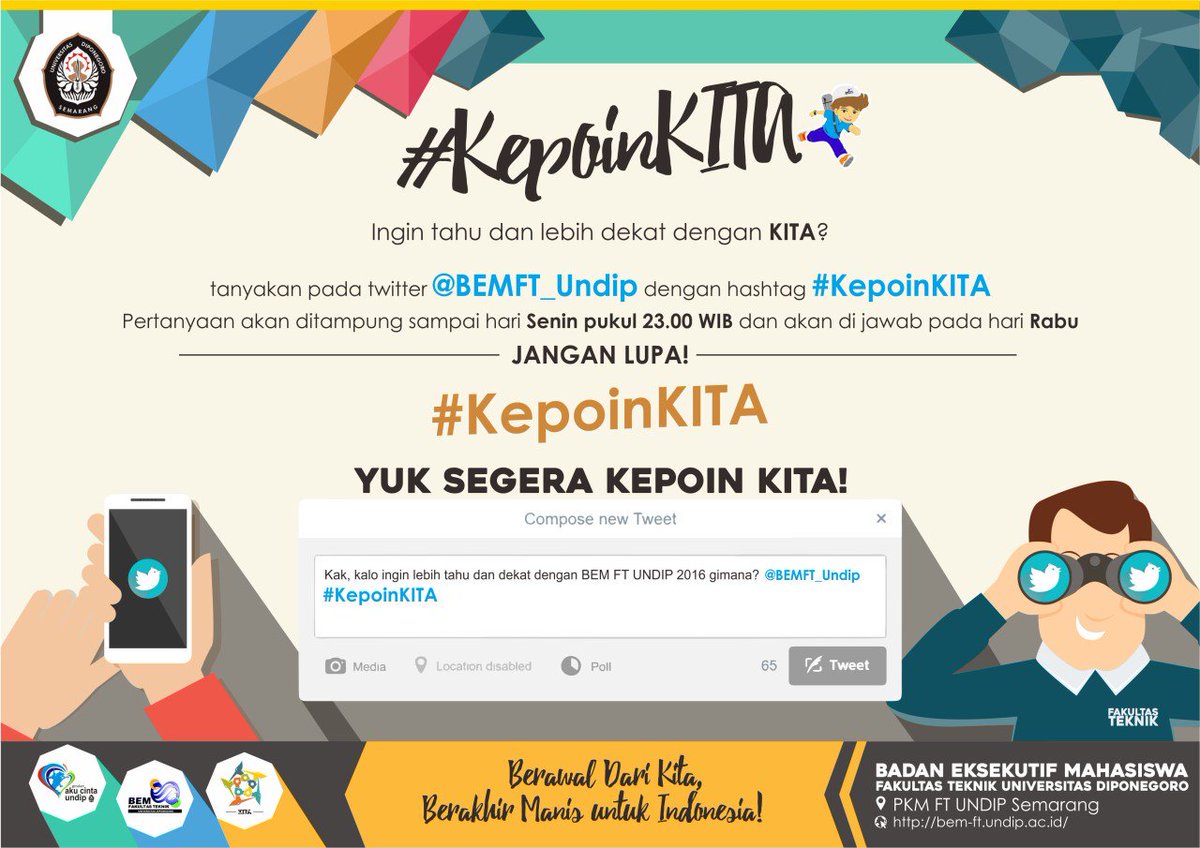 BEM FT Undip tweet media