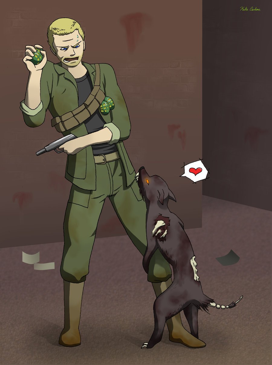 Демпси Call of Duty арт