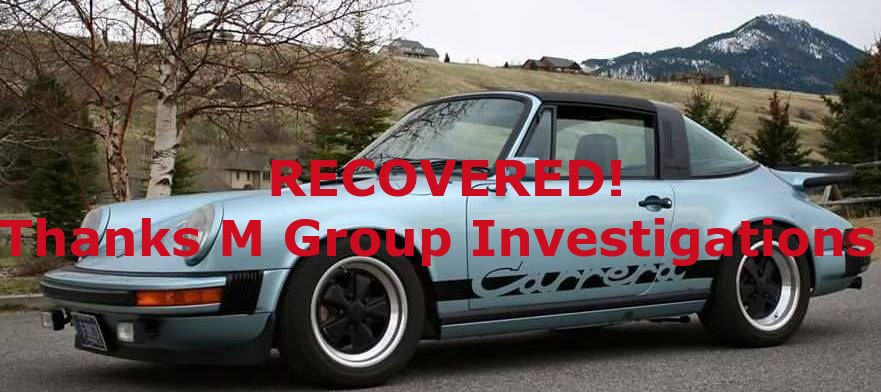 Recovered via good old-fashioned police work!