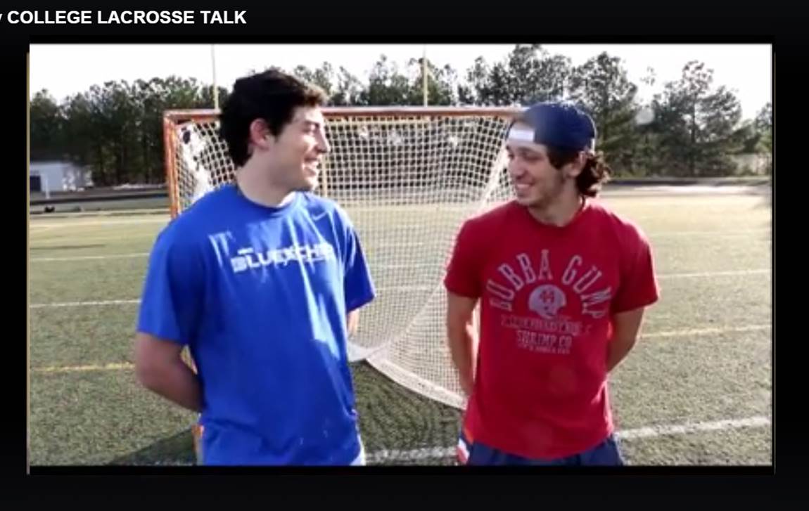 College Lacrosse Talk interviews Syracuse University's Nate Solomon, facebook.com/CollegeLacross…