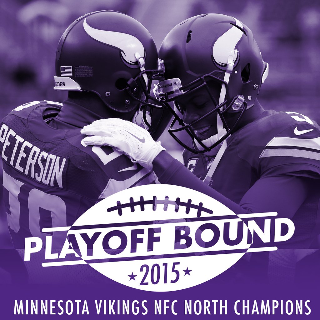 Minnesota <a href="/Vikings/">Minnesota Vikings</a>:

Kings of the NFC North!
