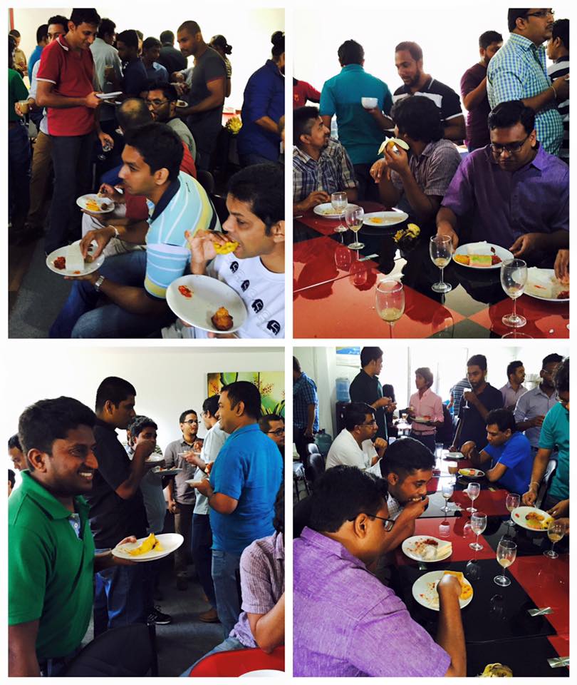 Netstarter_SL's tweet photo. Refreshed ourselves with a Sri Lankan style breakfast to start the new year.. #Netstarter_SL #newyear #celebrations https://t.co/g9AKG00WXu