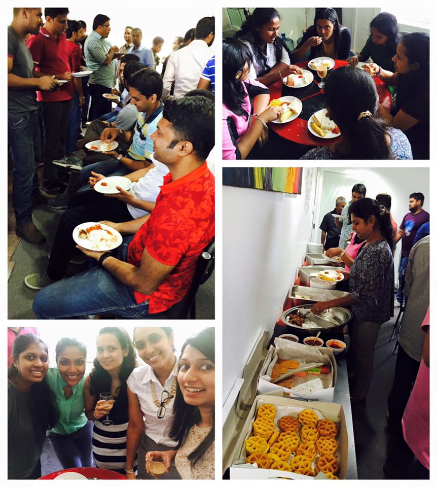 Netstarter_SL's tweet photo. Refreshed ourselves with a Sri Lankan style breakfast to start the new year.. #Netstarter_SL #newyear #celebrations https://t.co/g9AKG00WXu