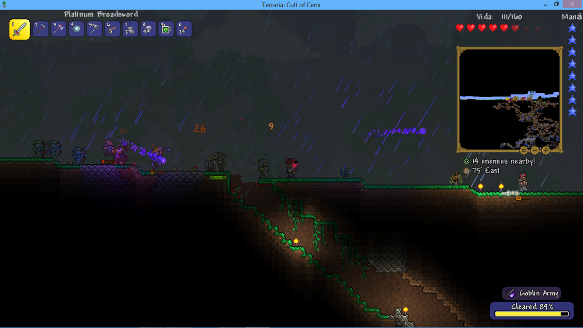 imegza's tweet photo. #TeamTerraria vs el Ejercito de Duendes @danielagzzda https://t.co/tebr0LSdld
