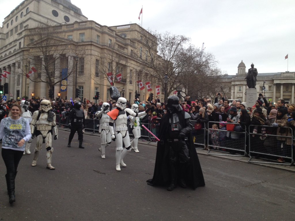 techiemike2's tweet photo. @BBCR1 #lastphoto #lnydp2016. London New Year's Day parade. At #trafalgarsquare https://t.co/w3ShrYnusV