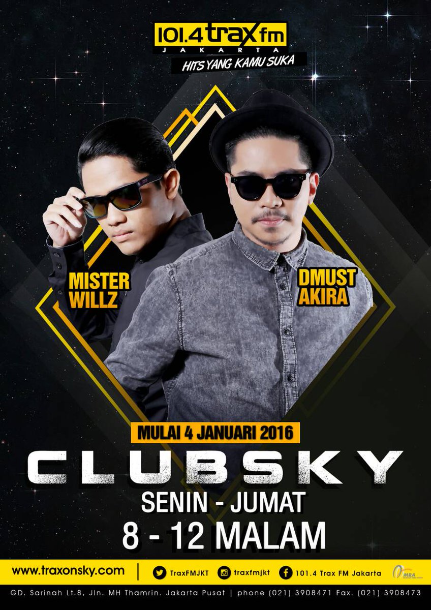 Mulai malam ini! Jangan lupa!!

#TheRealClubsky