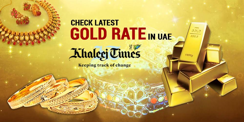 Khaleej Times on Twitter "The gold rate in UAE today https//t.co