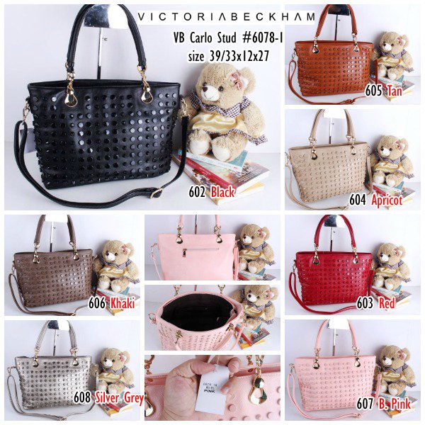 HaneuRahman's tweet photo. Rp 270rb Victoria Carlo Stud #6078 39/33x12x27cm Semi premium,ship jkt. Order cek bio https://t.co/g0pf79SLqG