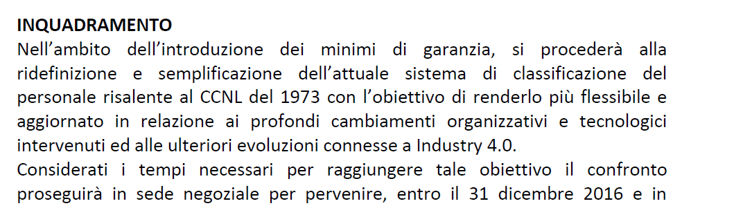 MarcoMenegotto's tweet photo. #JobsAct #mansioni e inadeguatezza vecchi #inquadramenti. Così @Federmeccanica https://t.co/5a4432teLf https://t.co/ig83mOPoqm