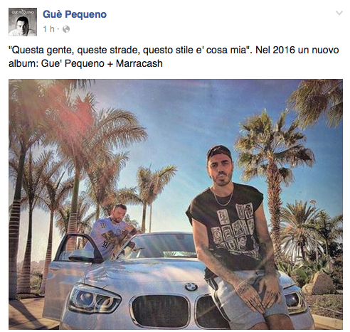RapBurger's tweet photo. @THEREALGUE e @marracash annunciano l’album insieme per il 2016 https://t.co/uevHKWBpVw https://t.co/MfOlqOeHba
