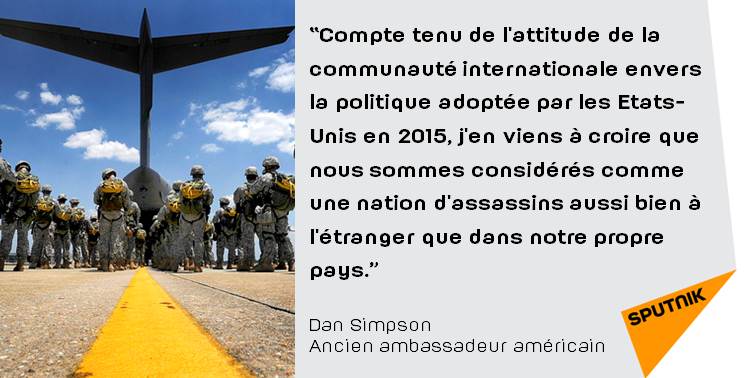 sputnik_afrique's tweet photo. Une nation d’assassins? Un ancien ambassadeur #US vide son sac
https://t.co/lexWZ5BtNP
#DanSimpson #EtatsUnis https://t.co/ZpVHogBjUW