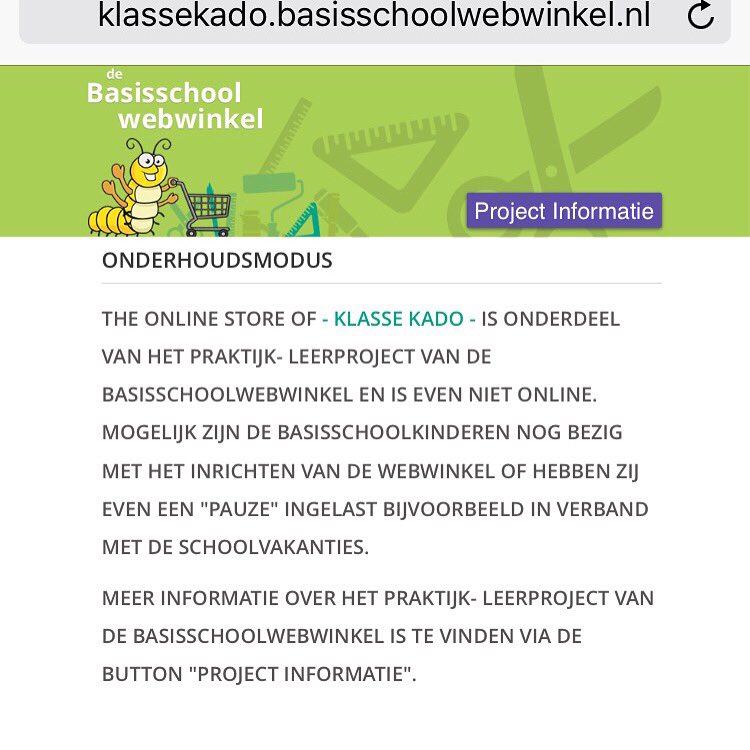 Vanmiddag gaan ze live: <a href="/klassekadoAA/">klassekado</a> - de webshop vd kinderen vd <a href="/AmaliaAstro/">Amalia Astroschool</a> school in #Baarn.
