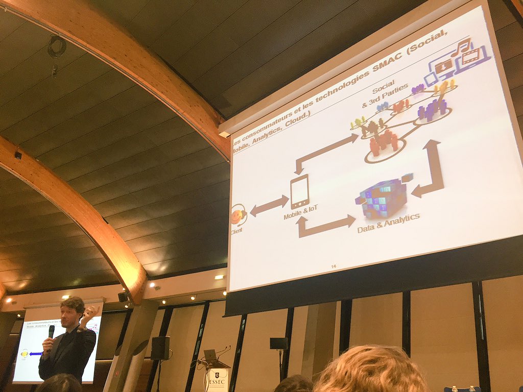 AGuillermin's tweet photo. Parlons du BigData avec Dr. Nicolas Glady #essecDWC #DigiBreeders https://t.co/878H7e1Tpb