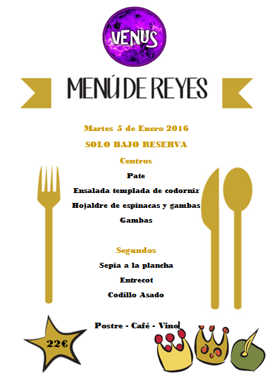 DiscoBarVenus's tweet photo. Hoy último día para reservar tu mesa para la cena de la Noche de Reyes.
Reserva Ya!! No te la puedes perder !! https://t.co/OgWElmWJfX