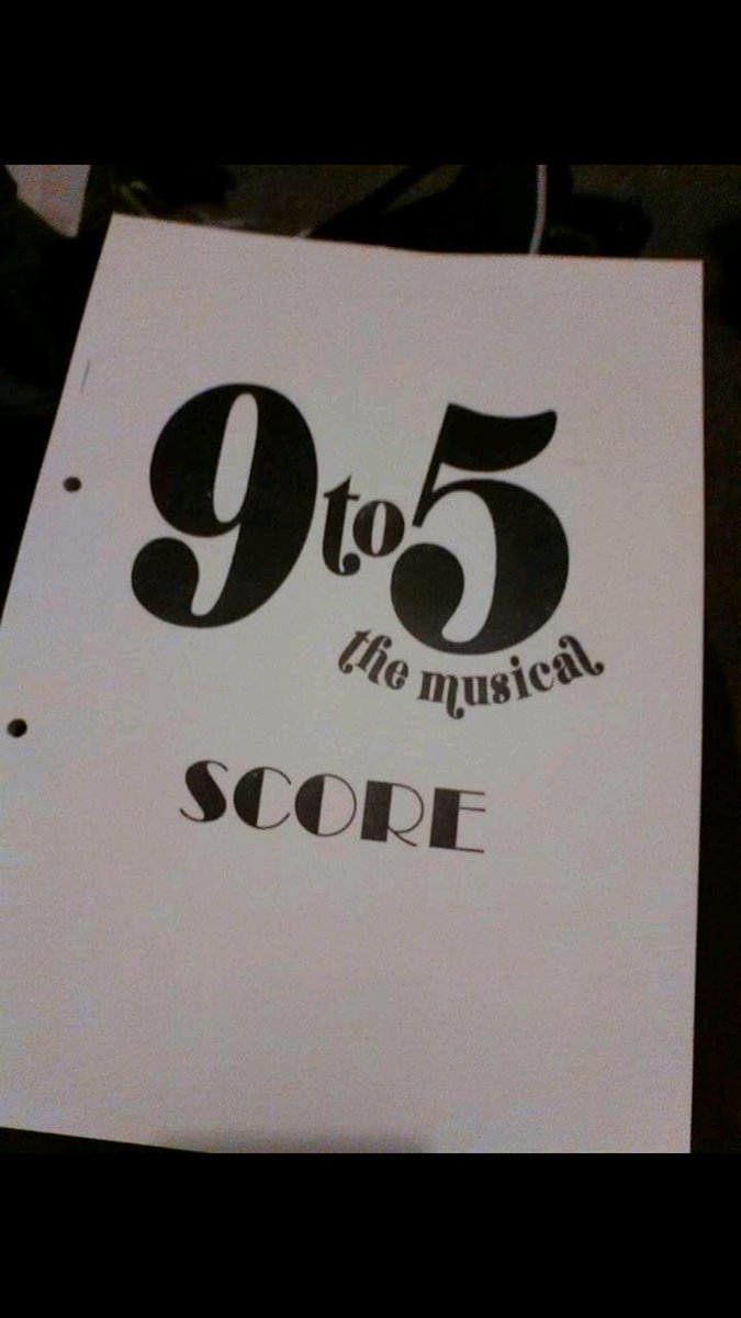 METmusicalT's tweet photo. The first day back after the Christmas break and rehearsals for 9to5 will soon begin #exciting #STACMT https://t.co/P1fp5GbXVQ