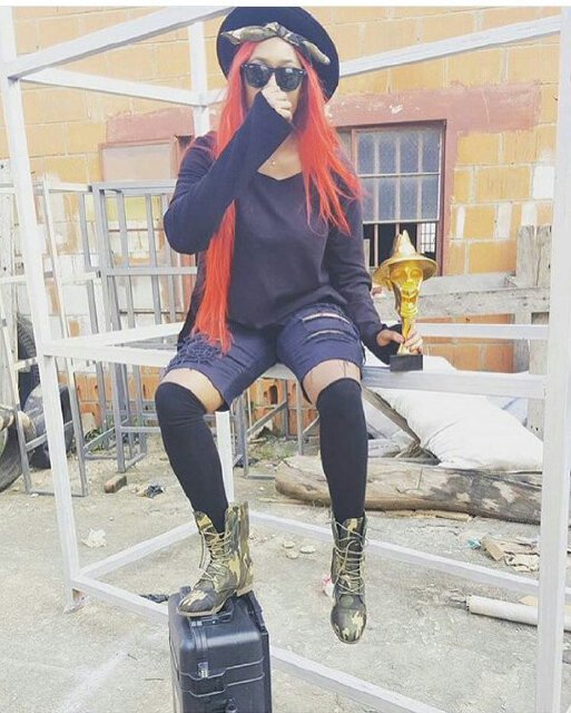 IamEverblazinq's tweet photo. @cynthiamorgan1 ....new face of naija music....love yuh plenty https://t.co/VY0yCMBFst