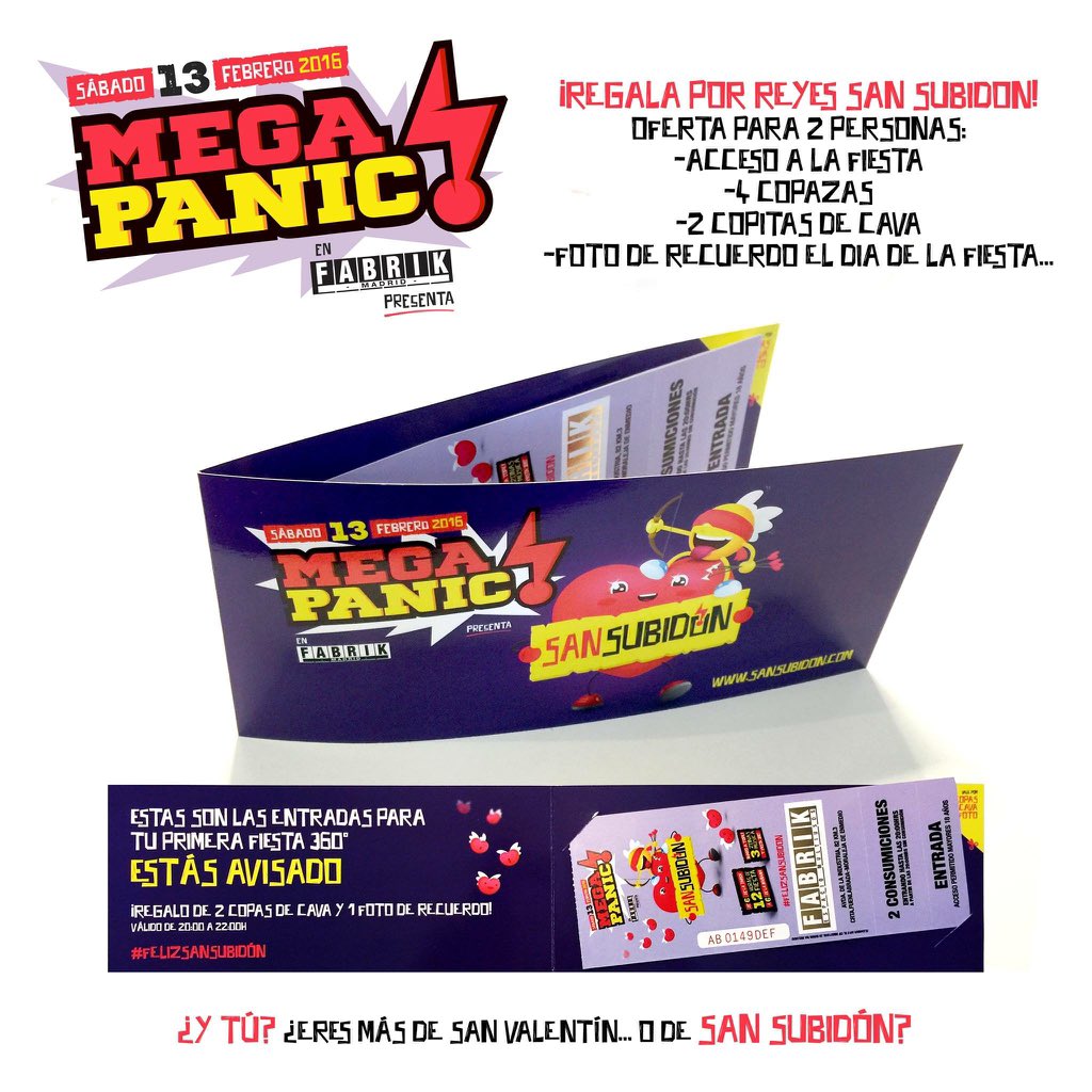 OFERTA :
-Acceso a la fiesta para 2
-4 copazas
-2 copas de cava
-foto de Recuerdo
¡SÓLO 40 €!
Llama a: 675.024.709