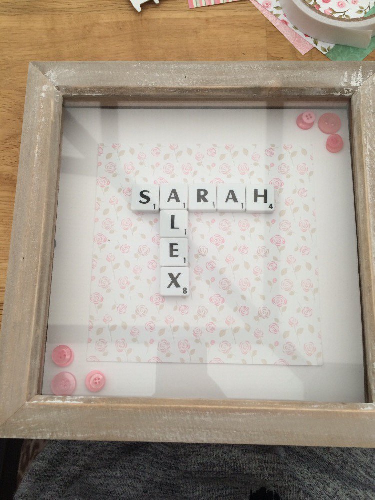 Beckysbuttonbox's tweet image. These beautiful frames are £12 + pp 
Orders yours today 💜 perfect valentines day gift.Message us for more details