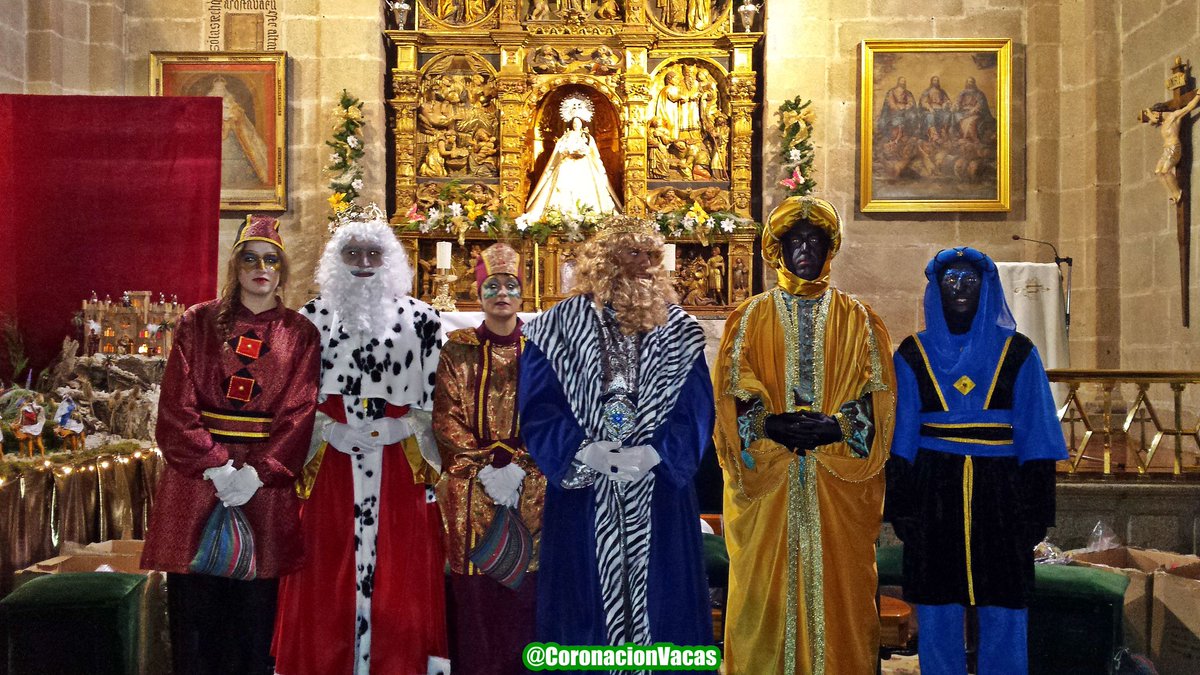 CoronacionVacas's tweet photo. Más que nunca, la Ermita @VirgenVacas se llenó de ilusión y alegría gracias a la visita de SS.MM. los Reyes Magos. https://t.co/IDwY8QKl90
