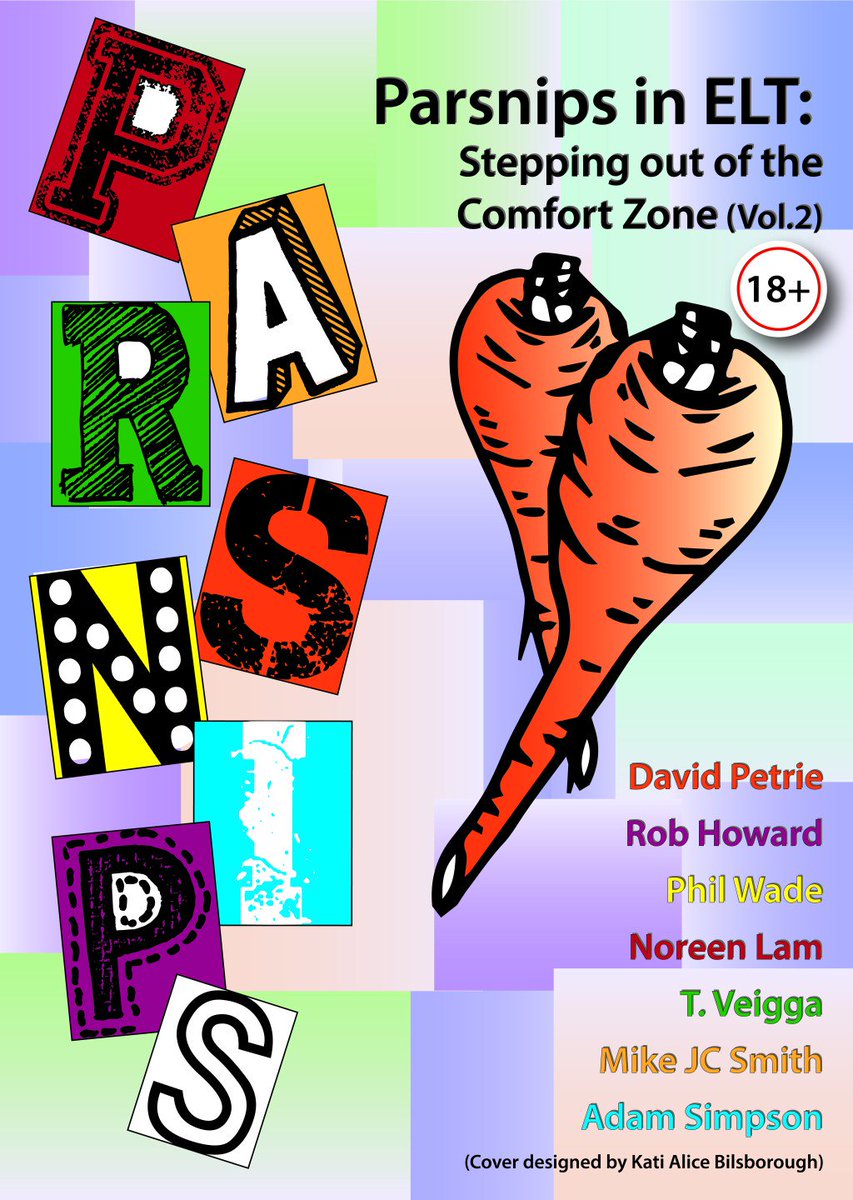 robOLC's tweet photo. Introducing our free new ebook – Parsnips in ELT: Stepping out of the comfort zone (Vol. 2) https://t.co/Tsg9EJc1RQ https://t.co/vSy0yWCAFk
