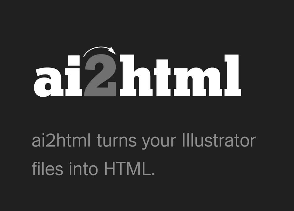 html5by's tweet image. goo.gl/uMUtwn скрипт, который конвертирует файлы Adobe Illustrator в #html и #css!
#ai2html #opensource