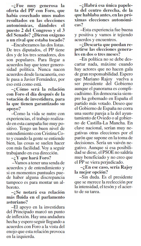 cherines_pp's tweet photo. Entrevista que @lanuevaespana publicó ayer, donde repaso la actualidad política de #Asturias. ¡Espero que os guste! https://t.co/3LDxcD69QG