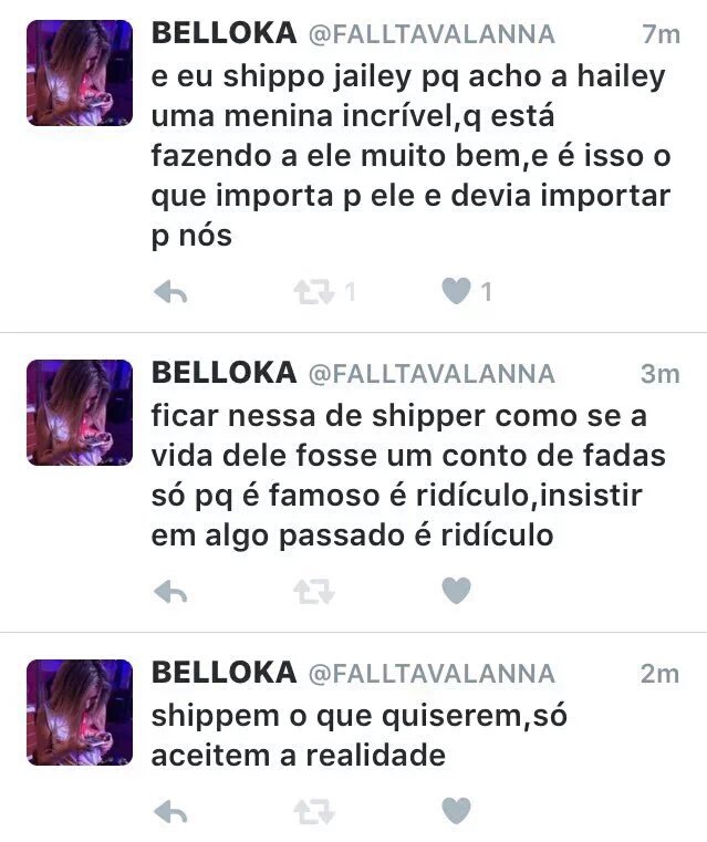 BeLLiEeCtiOnEer's tweet image. @FALLTAVALANNA ela ja disse tudo 
N preciso falar mais nd  #JelenaTapeteDoJailey