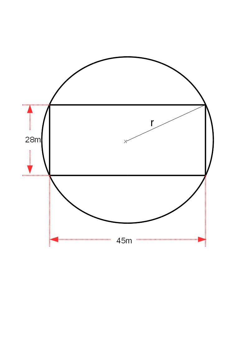 Math_Puzzler's tweet photo. Happy new year! A new #puzzle for you guys today. What is the radius of the circle below?
#brainteaser #mathfun https://t.co/xzdCJ281MK