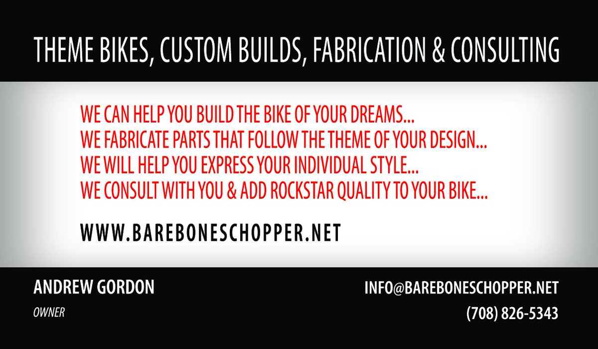 BareBonesChop's tweet photo. Come out and start your first class on Concept and Design of Motorcycles. Award Winning Motorcycle Builder teaches.. https://t.co/wZ4oWnEH6v