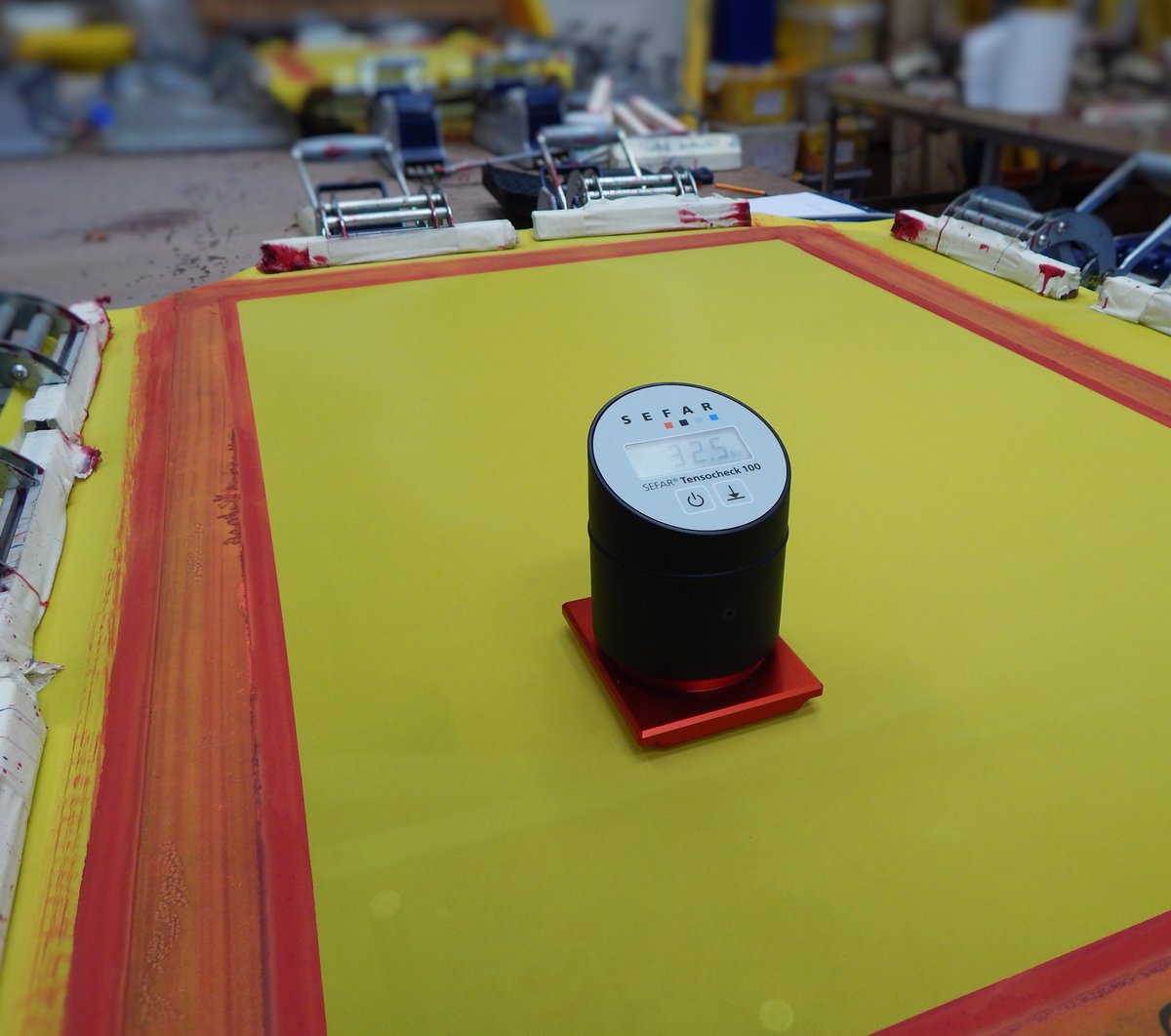 PyramidScreen's tweet photo. RESTRETCH SERVICES AVAILABLE HERE https://t.co/pTi5CuEFTM #screenprint #print #restretch #strech #silkscreen #texile https://t.co/5NVkrxjD4E
