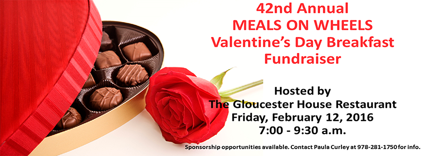 Save the date: Annual Valentines Day Fundraiser Breakfast at <a href="/TheGloHouse/">The Gloucester House</a> on Feb 12! Sponsorship ops available