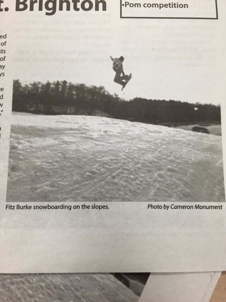 bhstimes's tweet photo. @fitz_bourke  look at you grabbin some air on the cover https://t.co/OzgVl8Zv0I