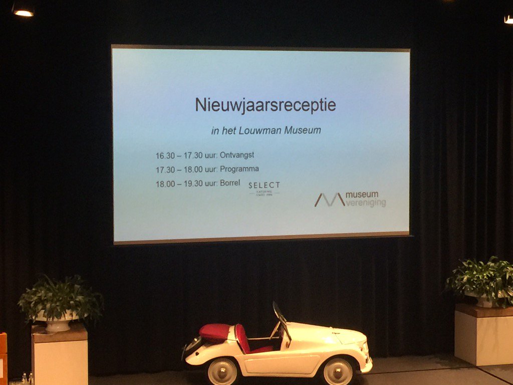 CHakbijl's tweet photo. De nieuwjaarsreceptie van de #Museumvereniging met opening door @museummeneer https://t.co/V2Ra51EUNR