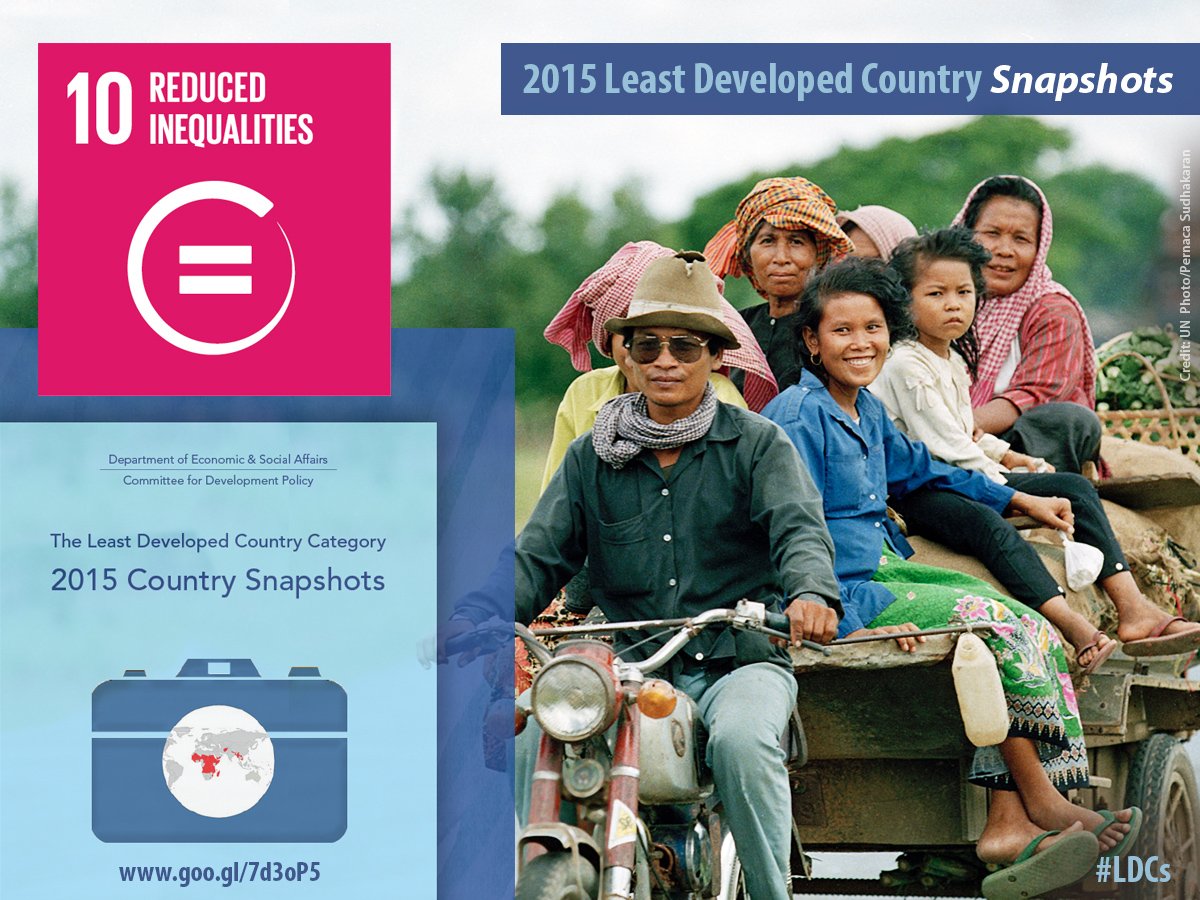 Interested in data on least developed countries? See new Country Snapshots of the 48 #LDCs goo.gl/7d3oP5