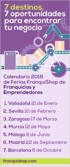 2016 comienza con nuevos eventos para acercaros las mejores #franquicias a vuestra ciudad! goo.gl/04bcv3