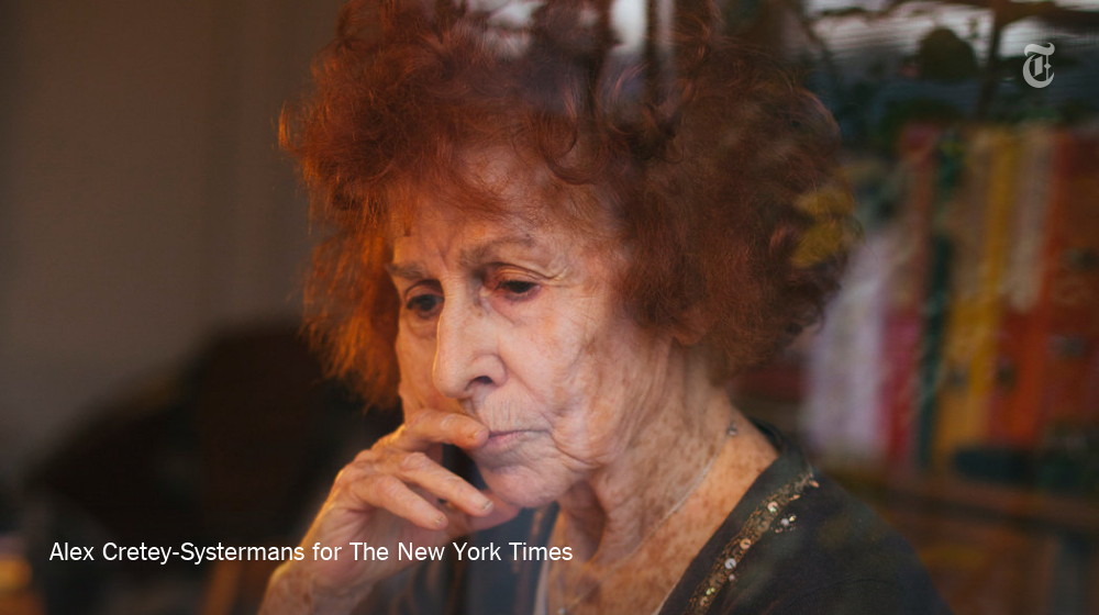 nytimes's tweet photo. She says the lessons of WWII aren't forgotten, because “these lessons were never learned" https://t.co/XMrqrptZk1 https://t.co/gHZdb6dehm