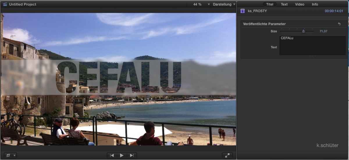 Plug4D's tweet image. Free Final Cut Pro X title: Frosty by Karsten Schlüter fcp.co/forum/text-tit… from @FCPdotCO #fcpx forum