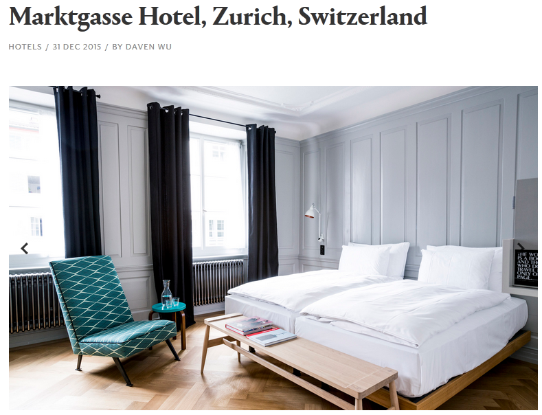 marktgassehotel's tweet photo. Thanks #wallpapermag for article on #marktgassehotel https://t.co/ywEODRQQY1 https://t.co/UuJj0d52VY