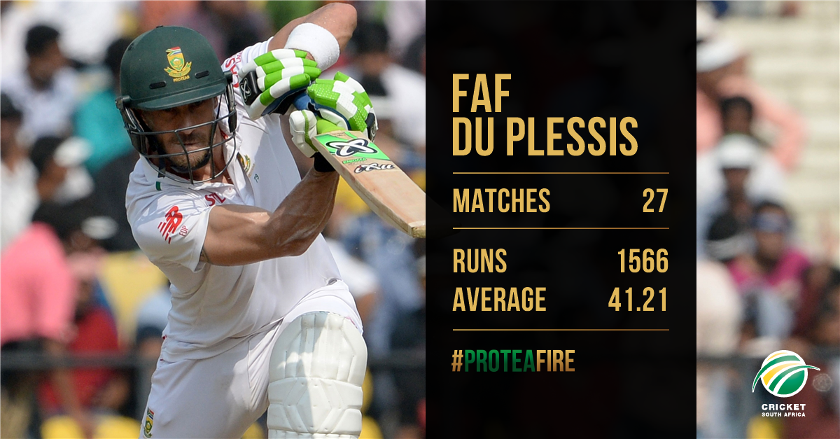 ProteasMenCSA's tweet photo. AB De Villiers is out for 88. In comes Faf Du Plessis. South africa are 268/3. #ProteaFire https://t.co/SUVkbZ2nk2