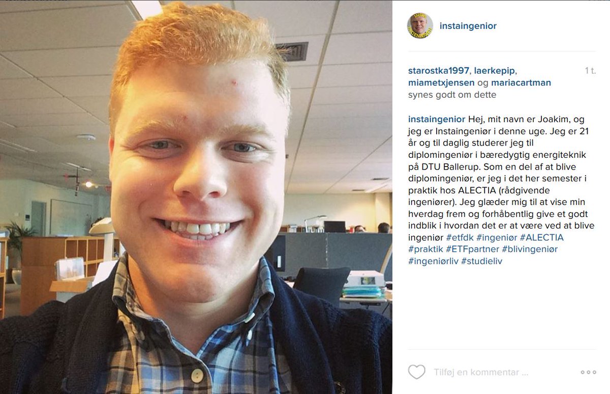 etfdk's tweet photo. Tag med Joakim i praktik ude i virkeligheden hos #Alectia: #Instaingeniør #ETFpartner https://t.co/B2CzEiRwWS https://t.co/sayuhLAaYB