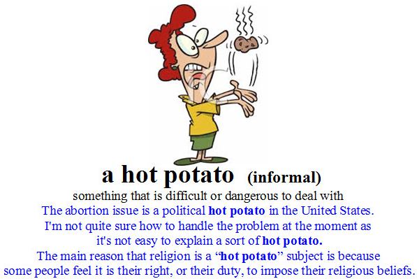معلمو اللغةاﻻنجليزية On Twitter Saudiet Idiom Hot Potato Join Us On Telegram Https T Co Kh62rlluvv Https T Co Vvuctn2trk
