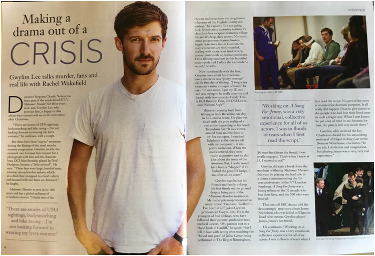 PipGillPR's tweet photo. Make sure to have a look at our wonderful @Gwilymlee in the latest issue in #LifeEtc ! https://t.co/KKe95wj3TZ