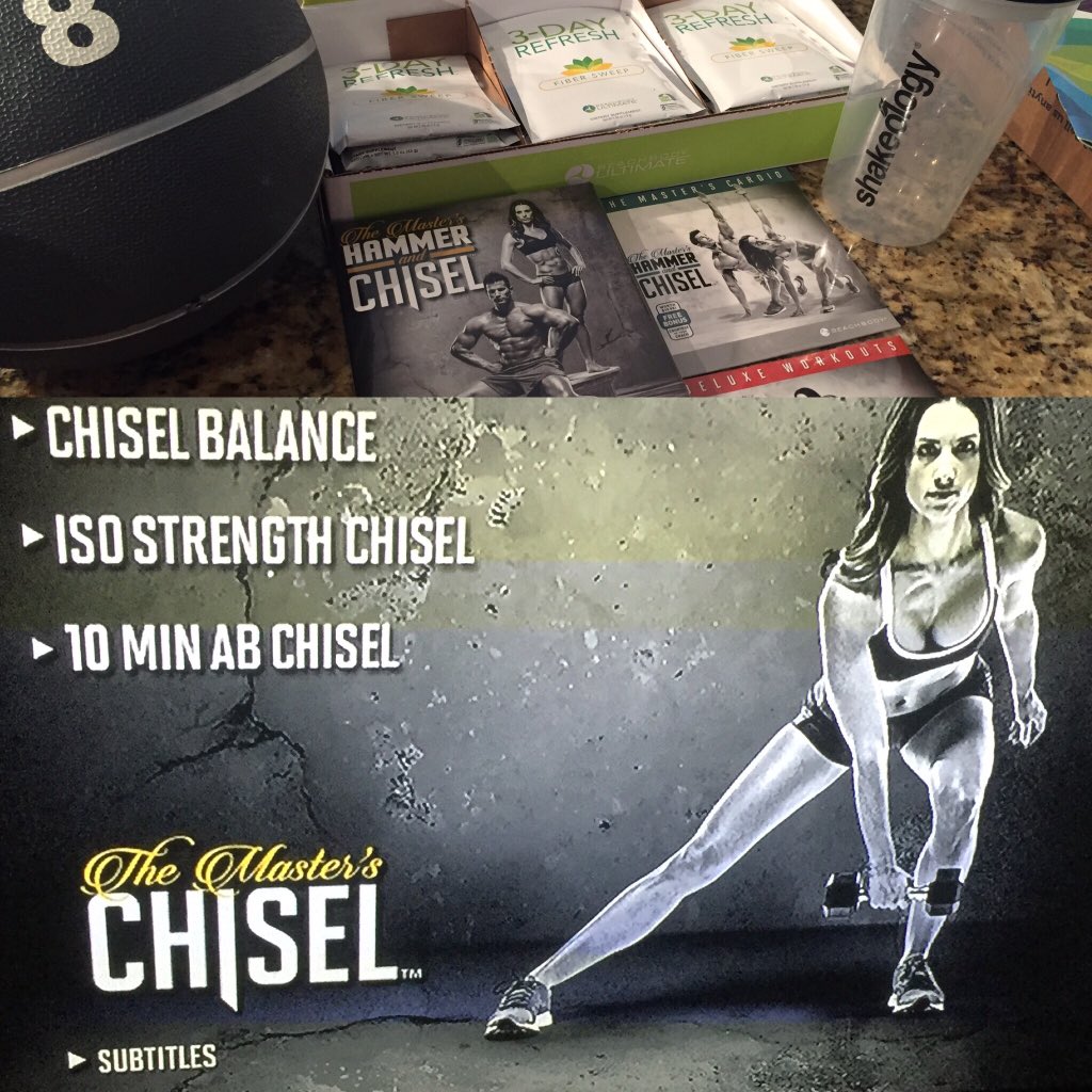 InNeedOfMuscles's tweet photo. New year, new workout, fresh start. Chisel Balance done. #3dayrefresh #masterschallenge #hammerandchisel  #ftifit https://t.co/6SbfJjJuRE