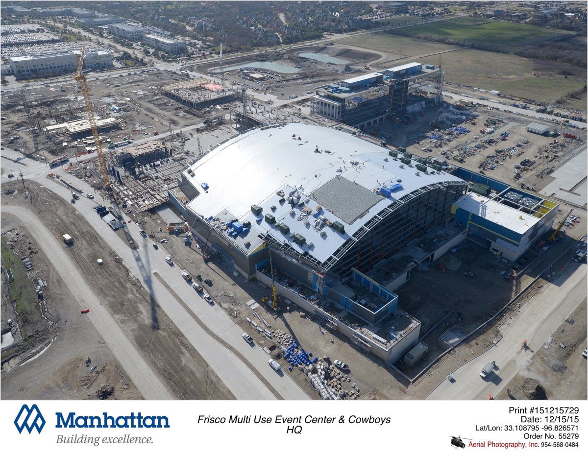 Cowboys' new 'The Star' in Frisco on track for August opening d-news.co/WAVEq