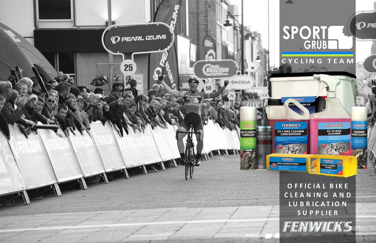 SportGrubCT's tweet photo. A clean well lubricated bike is a fast bike, and taking care of that for us in 2016 will be @FenwicksBike #cleanbike https://t.co/Xj3T0ygl2z