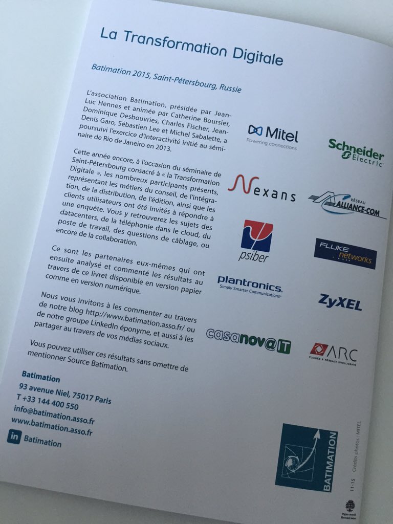 JeanDenisG's tweet image. Le handbook #Batimation sur la transformation #digitale est disponible !