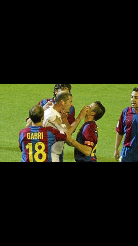 Pues yo estoy con la idea de Zidane a muerte