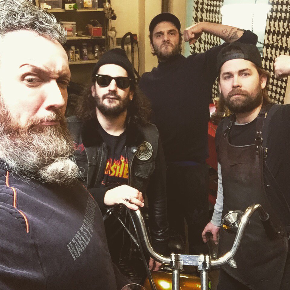 HNY from @mrpicklesmotorcycles ! 

Cc @piomarmai <a href="/Sylvain_Quimene/">• Gunther Love •</a>