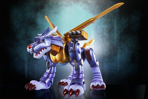 piduvipavow's tweet photo. メタルガルルモン発売決定！ 
S.H.Figuartsシリーズよりメタルガルルモンが渡辺けんじ氏によるスペシャルなカラーで7月に発売決定！魂ウェブ商店にて本日より受注限定生産にてご注文受付中！ https://t.co/ghgU11pysH